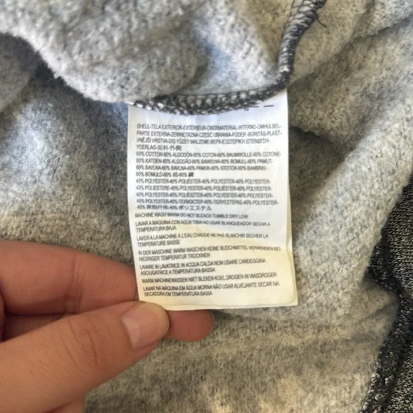 Vans Hoodie Gray Hoodie Sweatshirt Long Sleeve Size Large - Picture 7 of 11